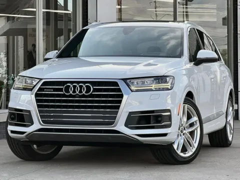 White 2018 Audi Q7 3.0T Prestige for sale in Indianapolis, IN