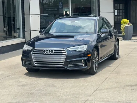 Blue 2017 Audi A4 2.0T Premium Plus for sale in Indianapolis, IN
