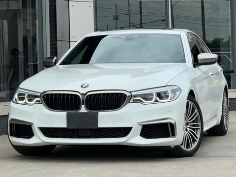 White 2018 BMW 5 Series M550i xDrive for sale in Indianapolis, IN