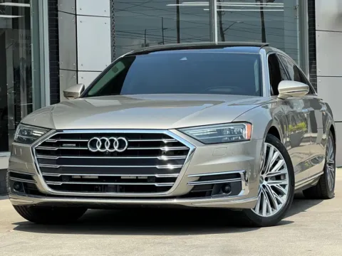 Beige 2019 Audi A8 L 55 for sale in Indianapolis, IN