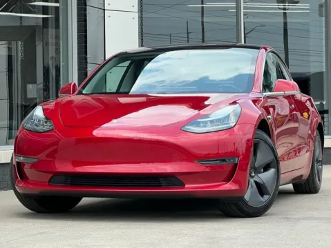 Red 2018 Tesla Model 3 Long Range for sale in Indianapolis, IN