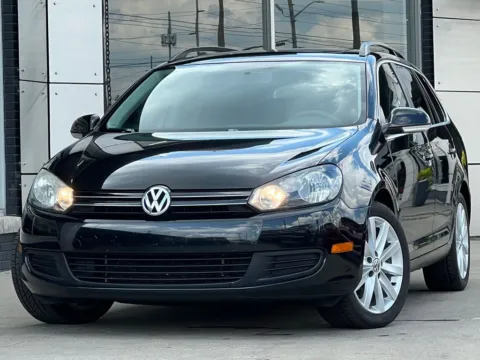 Black 2014 Volkswagen Jetta SportWagen 2.0L TDI for sale in Indianapolis, IN