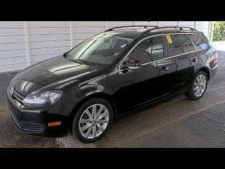 Black 2014 Volkswagen Jetta SportWagen 2.0L TDI for sale in Indianapolis, IN