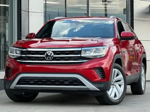 Red 2021 Volkswagen Atlas Cross Sport 2.0T SE w/Technology for sale in Indianapolis, IN