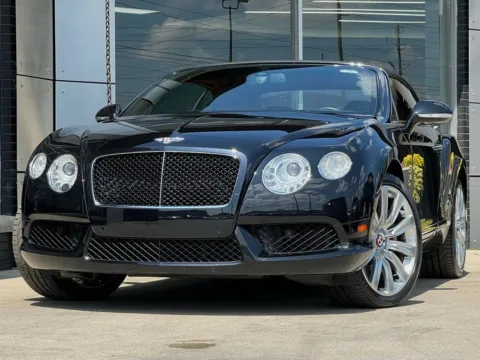 Black 2014 Bentley Continental GTC GT V8 Convertible for sale in Indianapolis, IN