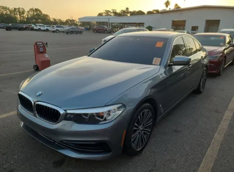 Gray 2019 BMW 5 Series 530i xDrive for sale in Indianapolis, IN