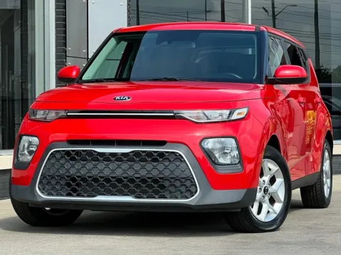 Red 2021 Kia Soul S for sale in Indianapolis, IN