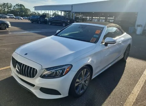 White 2018 Mercedes-Benz C-Class C 300 for sale in Indianapolis, IN