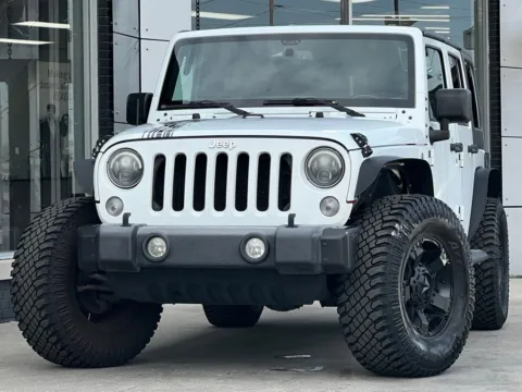 White 2018 Jeep Wrangler JK Unlimited Sport for sale in Indianapolis, IN
