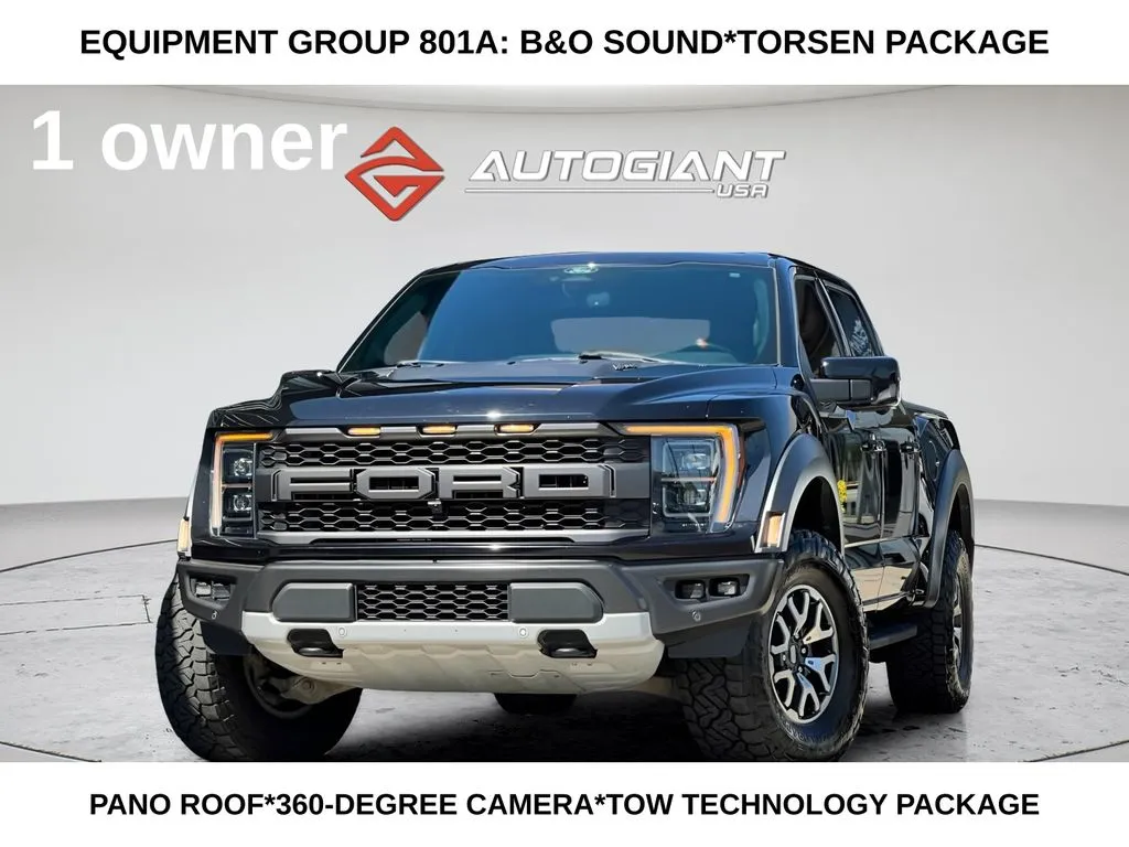 Black 2022 Ford F-150 Raptor for sale in Indianapolis, IN