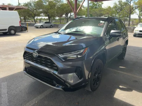 Black 2023 Toyota RAV4 Hybrid SE for sale in Indianapolis, IN