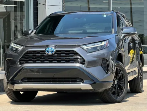 Black 2023 Toyota RAV4 Hybrid SE for sale in Indianapolis, IN