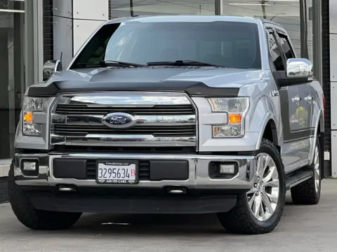 Silver 2016 Ford F-150 Lariat for sale in Indianapolis, IN