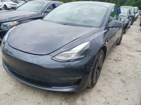Gray 2021 Tesla Model 3 Standard Range Plus for sale in Indianapolis, IN