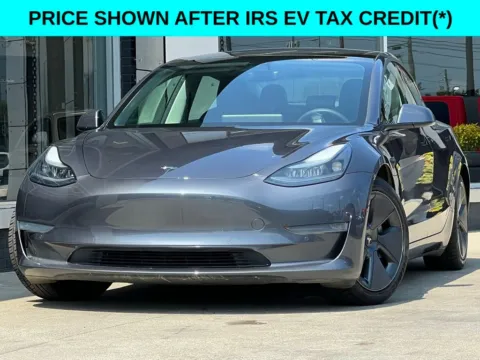 Gray 2021 Tesla Model 3 Standard Range Plus for sale in Indianapolis, IN