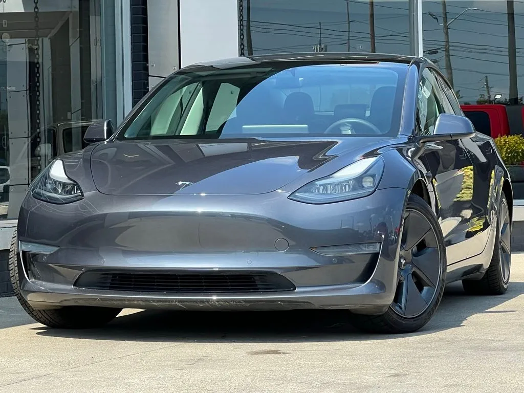 Gray 2021 Tesla Model 3 Standard Range Plus for sale in Indianapolis, IN