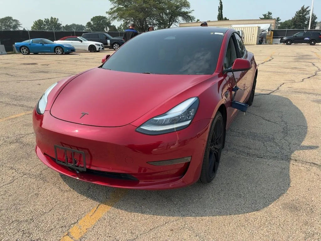 Red 2018 Tesla Model 3 Performance for sale in Indianapolis, IN