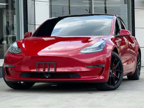 Red 2018 Tesla Model 3 Performance for sale in Indianapolis, IN