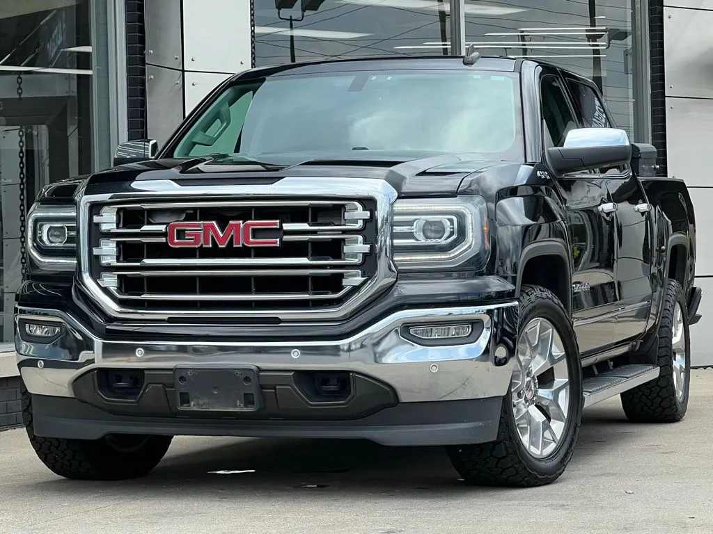 Black 2016 GMC Sierra 1500 SLT for sale in Indianapolis, IN