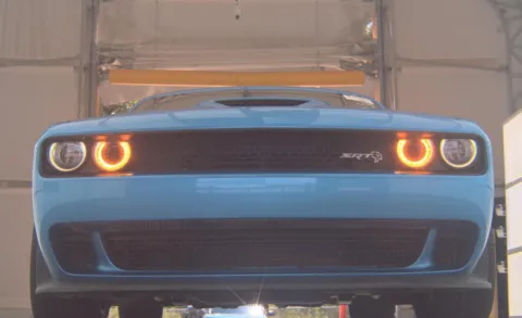 Another view of 2018 Dodge Challenger SRT Hellcat for sale in Indianapolis, IN at AutoGiant USA Indianapolis