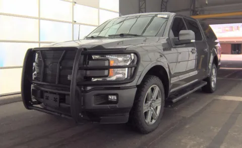 Gray 2018 Ford F-150 Lariat for sale in Indianapolis, IN