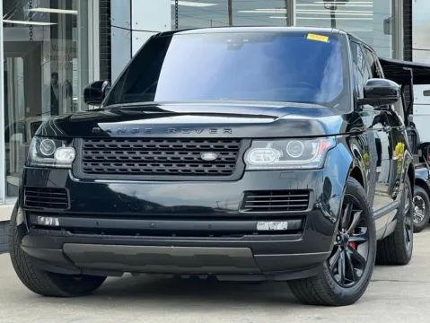 Black 2017 Land Rover Range Rover 3.0L V6 Supercharged HSE for sale in Indianapolis, IN