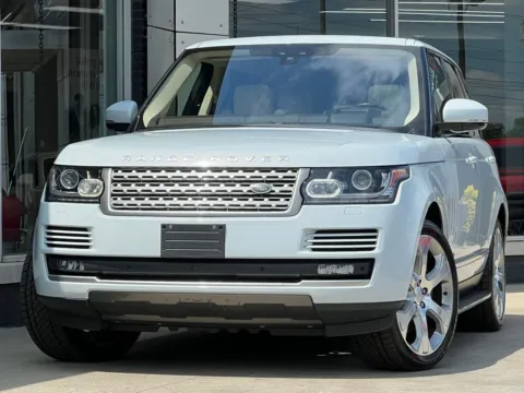 White 2017 Land Rover Range Rover 5.0L V8 Supercharged for sale in Indianapolis, IN