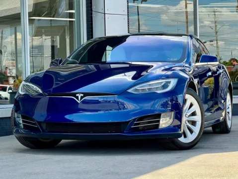 Blue 2017 Tesla Model S 75 for sale in Indianapolis, IN