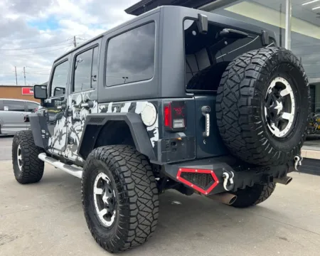 Gray 2017 Jeep Wrangler Unlimited Sport for sale in Indianapolis, IN