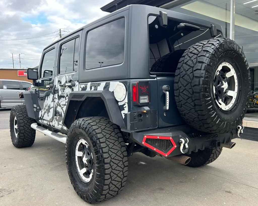 Gray 2017 Jeep Wrangler Unlimited Sport for sale in Indianapolis, IN