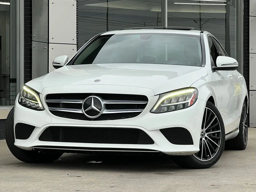 White 2021 Mercedes-Benz C-Class C 300 for sale in Indianapolis, IN