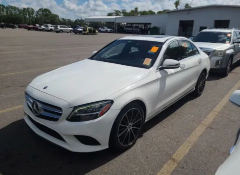White 2021 Mercedes-Benz C-Class C 300 for sale in Indianapolis, IN