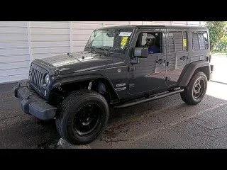 Gray 2018 Jeep Wrangler JK Unlimited Sport for sale in Indianapolis, IN