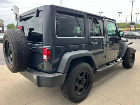 Gray 2018 Jeep Wrangler JK Unlimited Sport for sale in Indianapolis, IN