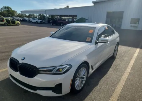White 2021 BMW 5 Series 530i for sale in Indianapolis, IN