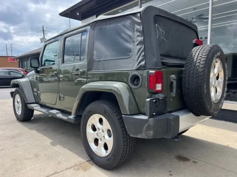 Another view of 2015 Jeep Wrangler Unlimited Sahara for sale in Indianapolis, IN at AutoGiant USA Indianapolis