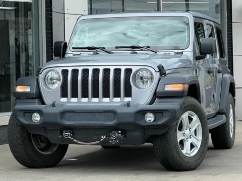 Silver 2020 Jeep Wrangler Unlimited Sport S for sale in Indianapolis, IN