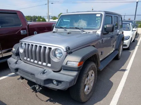 Silver 2020 Jeep Wrangler Unlimited Sport S for sale in Indianapolis, IN