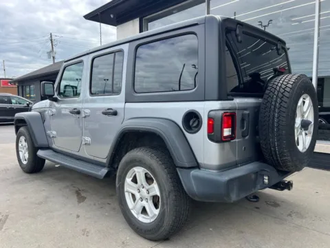 Photos of 2020 Jeep Wrangler Unlimited Sport S for sale in Indianapolis, IN at AutoGiant USA Indianapolis
