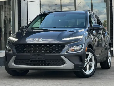 Gray 2022 Hyundai Kona SEL for sale in Indianapolis, IN
