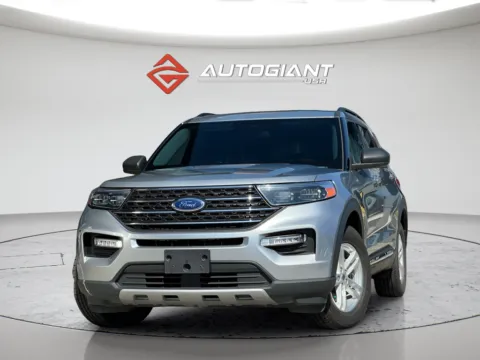 Silver 2023 Ford Explorer XLT for sale in Indianapolis, IN