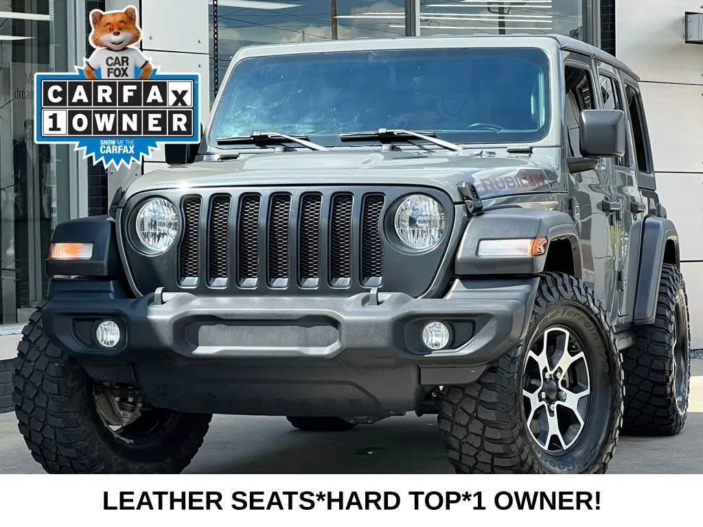 Gray 2022 Jeep Wrangler Unlimited Rubicon for sale in Indianapolis, IN