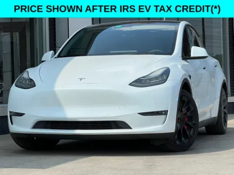 White 2021 Tesla Model Y Long Range for sale in Indianapolis, IN