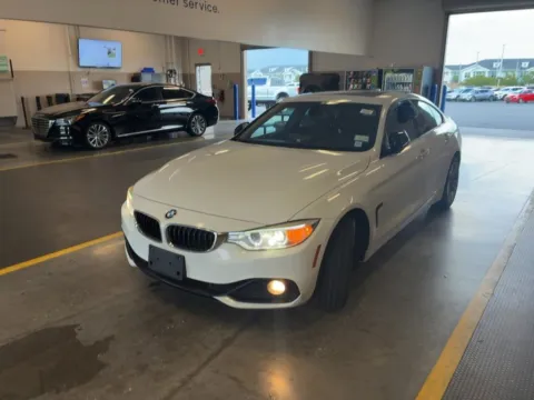 White 2015 BMW 4 Series 428i xDrive Gran Coupe for sale in Indianapolis, IN