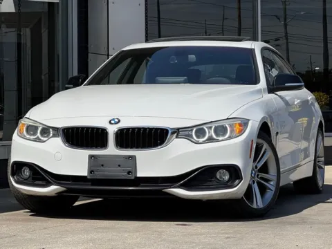 White 2015 BMW 4 Series 428i xDrive Gran Coupe for sale in Indianapolis, IN