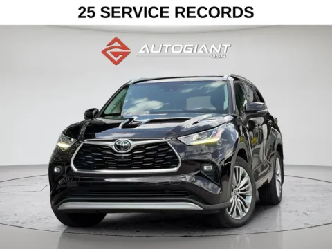 Blue 2020 Toyota Highlander Platinum for sale in Indianapolis, IN