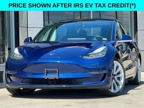 Blue 2018 Tesla Model 3 Long Range for sale in Indianapolis, IN