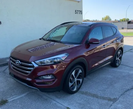 Red 2016 Hyundai Tucson Limited for sale in Indianapolis, IN