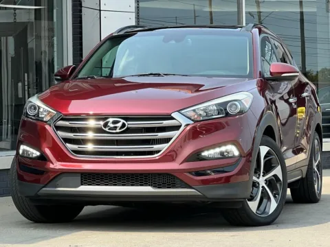 Red 2016 Hyundai Tucson Limited for sale in Indianapolis, IN