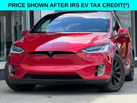 Red 2017 Tesla Model X 90D for sale in Indianapolis, IN
